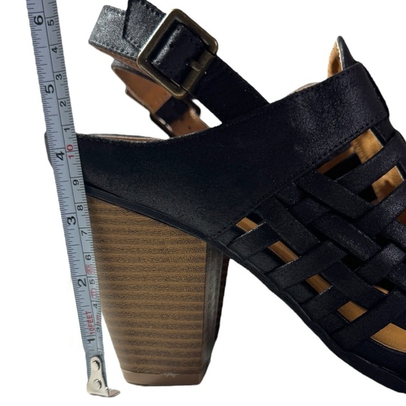 NEW Maurice’s Donna ankle strap heeled bootie boots womens 11 M - Picture 11 of 11